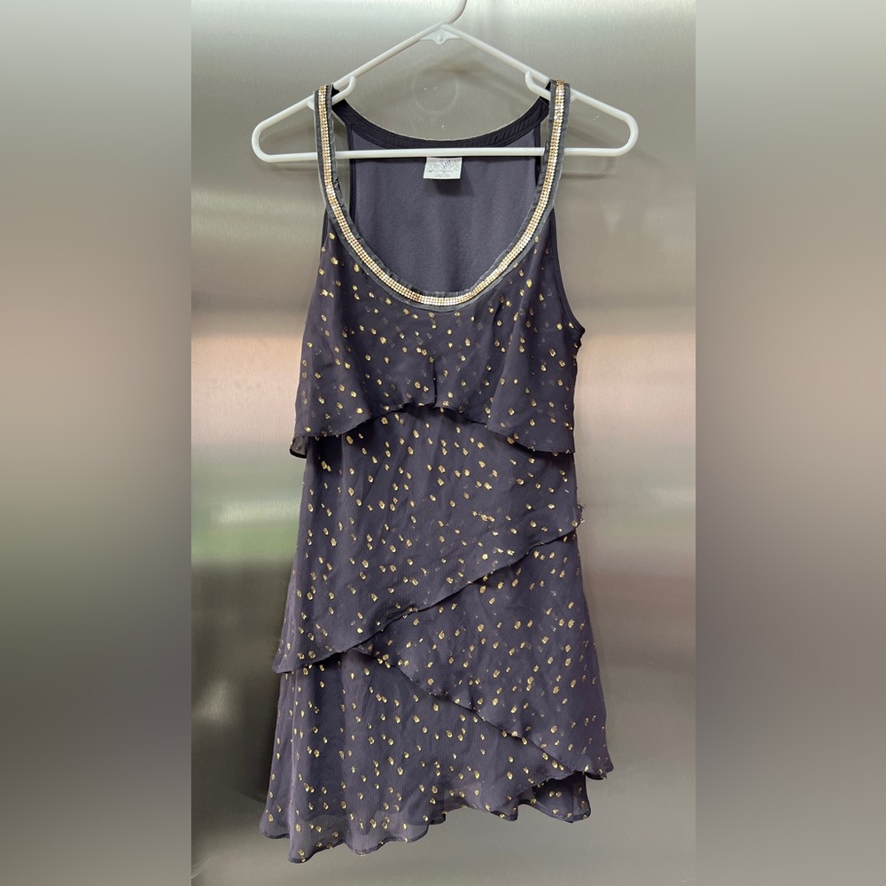 Free People Moonlight Purple Tiered Dress
